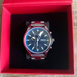 Hugo Boss Chrome wristwatch